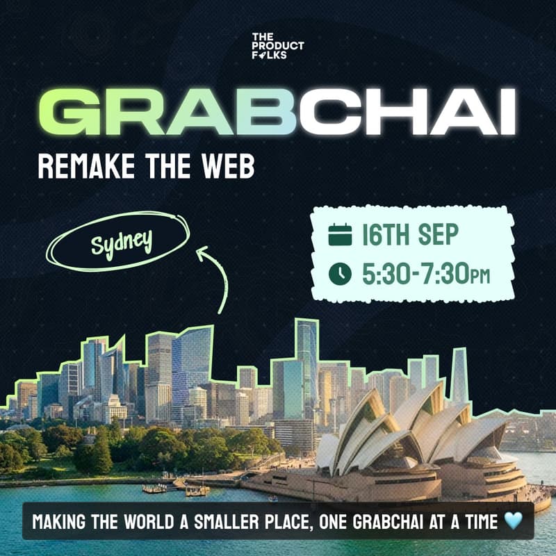 Cover Image for AI for Product builders: TPF Grabchai - Sydney Edition