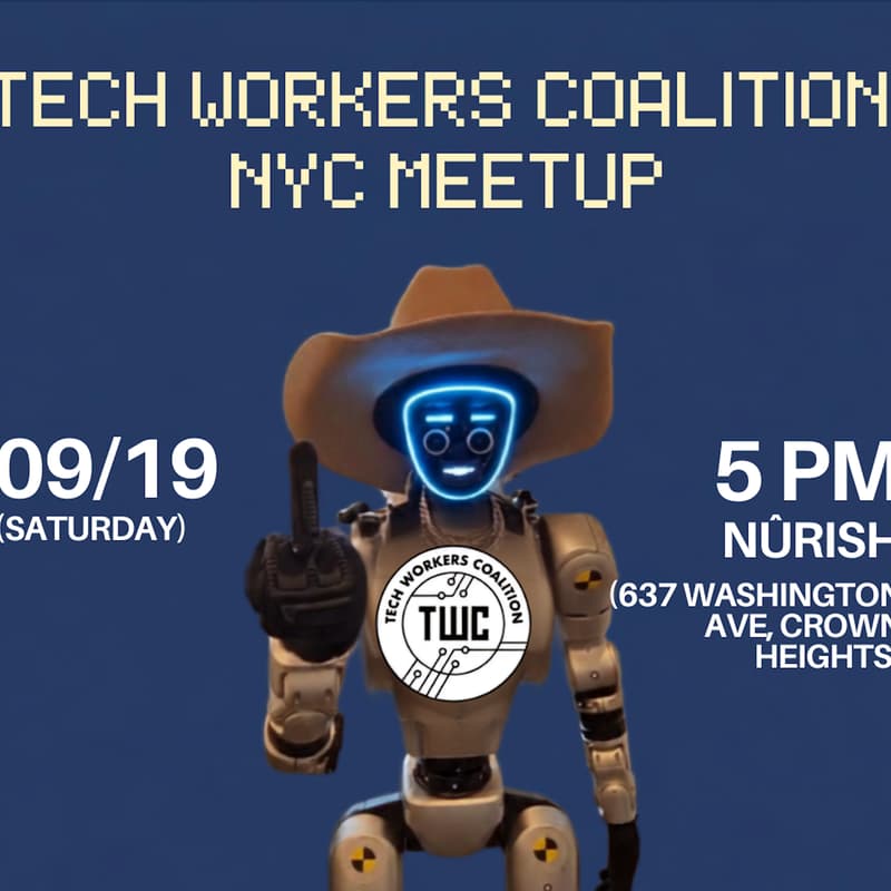 Cover Image for Tech Workers Coalition Meetup