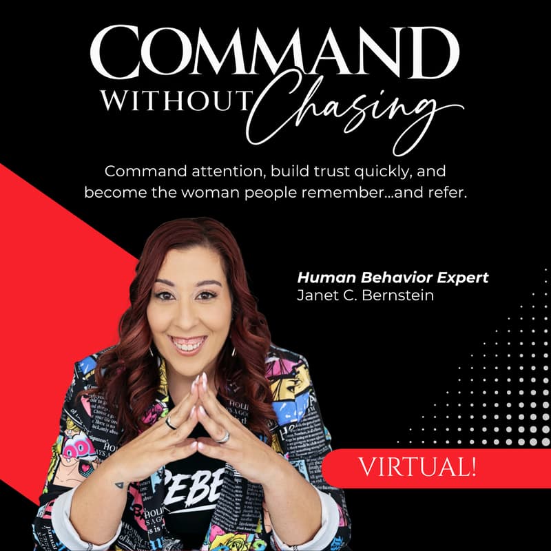 Cover Image for Command Without Chasing - Virtual Workshop