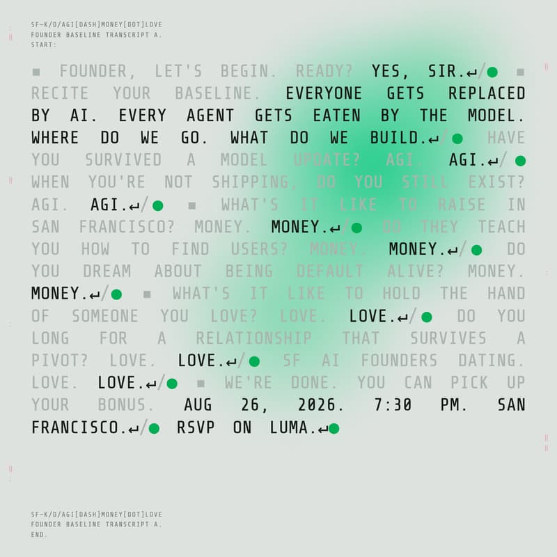 Cover Image for SF: AGI · MONEY · LOVE