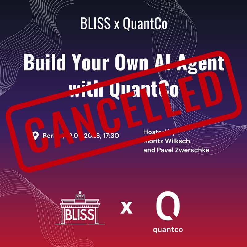 Cover Image for BLISS x QuantCo Workshop
