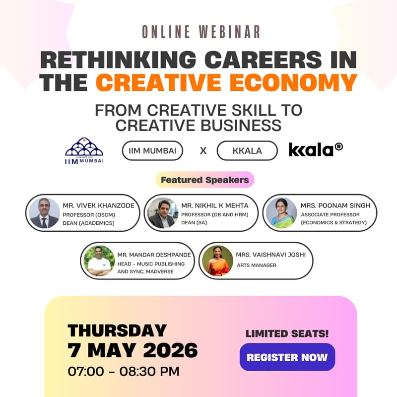 Cover Image for IIM MUMBAI x KKALA - 90 Minutes Webinar