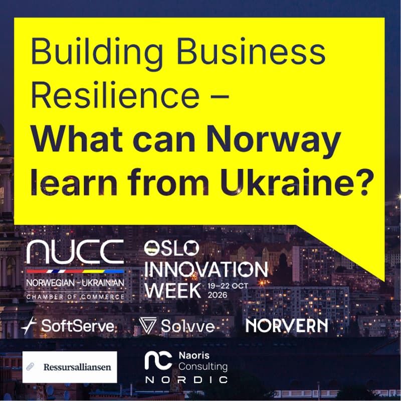 Cover Image for Building Business Resilience – What can Norway learn from Ukraine?