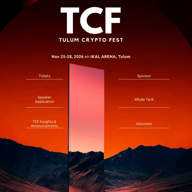 Cover Image for Tulum Crypto Fest 2026 Early Access Registration - Join the priority list