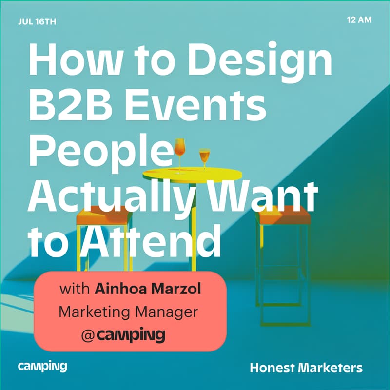 Cover Image for How to Design B2B Events People Actually Want to Attend