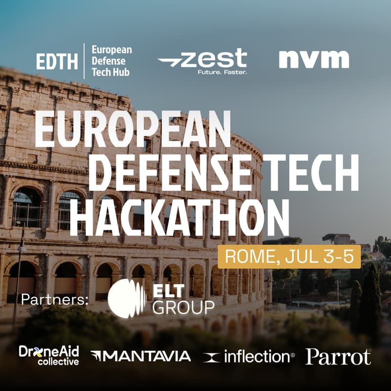Cover Image for European Defense Tech Hackathon – Rome