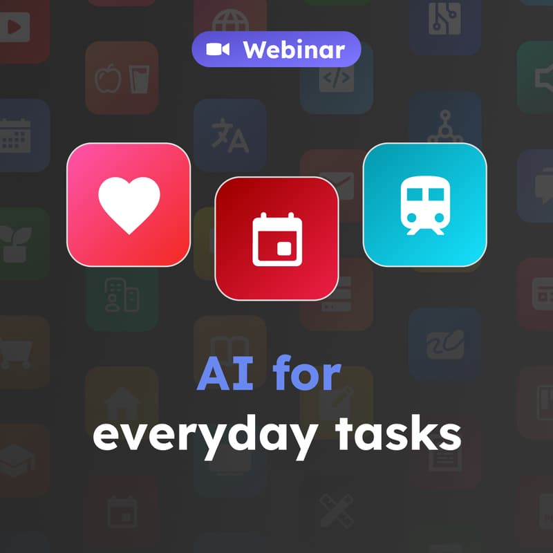 Cover Image for AI for everyday tasks - Find events, doctors, trains & more.