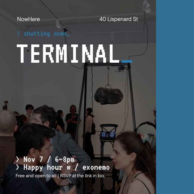 Cover Image for Terminal: Closing Happy Hour with exonemo