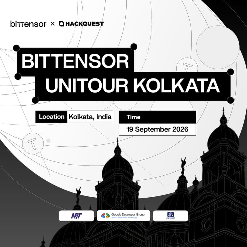 Cover Image for Bittensor x HackQuest Unitour Kolkata