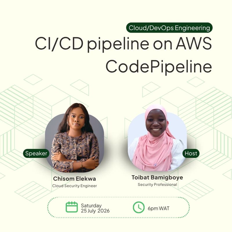 Cover Image for CI/CD pipeline on AWS CodePipeline