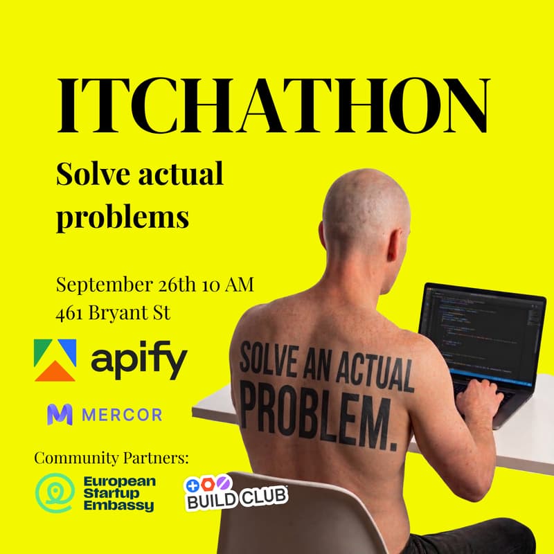 Cover Image for ITCHATHON - Solve actual problems