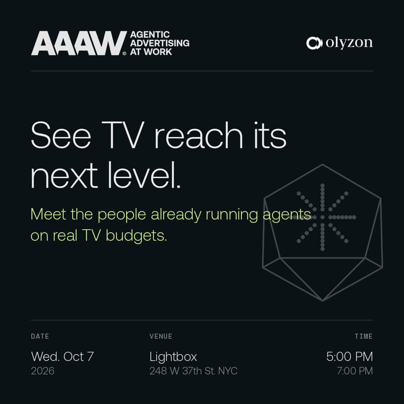 Cover Image for AAAW · Agentic Advertising At Work