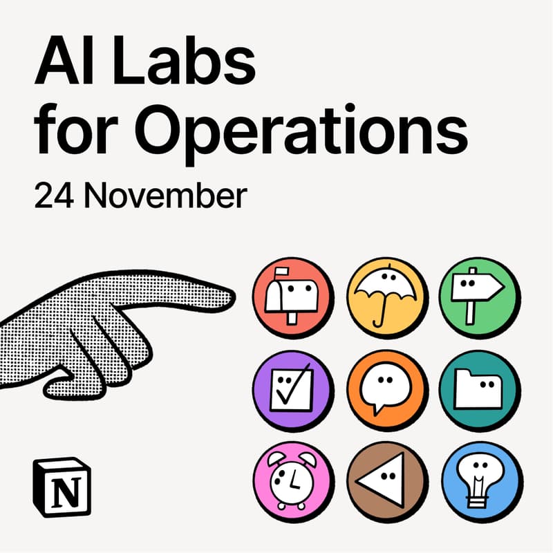 Cover Image for Notion AI Labs for Operations