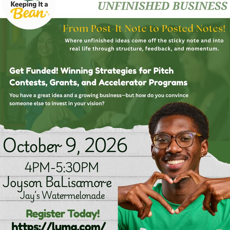 Cover Image for Keeping It a Bean | Unfinished Business
