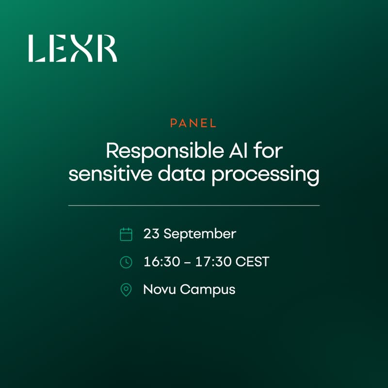 Cover Image for Panel: Responsible AI for sensitive data processing