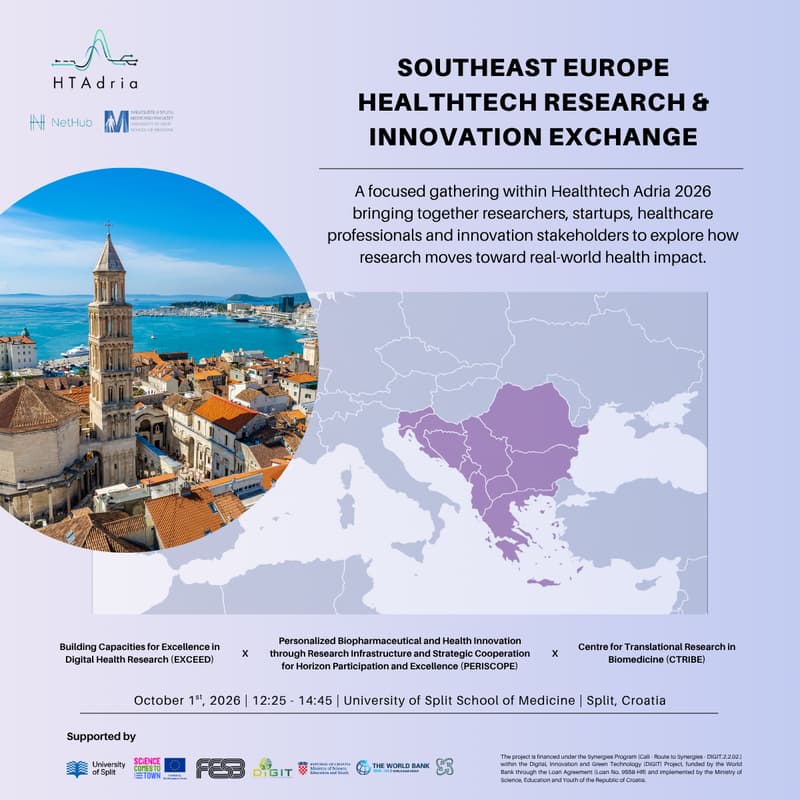 Cover Image for Southeast Europe HealthTech Research & Innovation Exchange