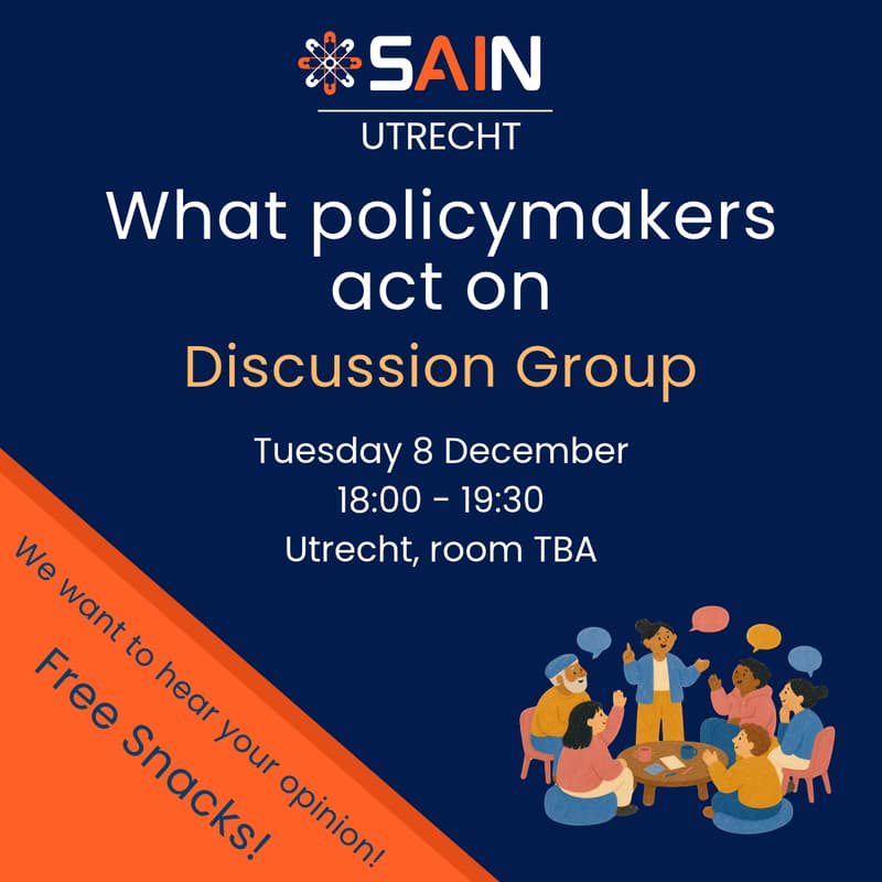 Cover Image for Discussion Group - What policymakers act on