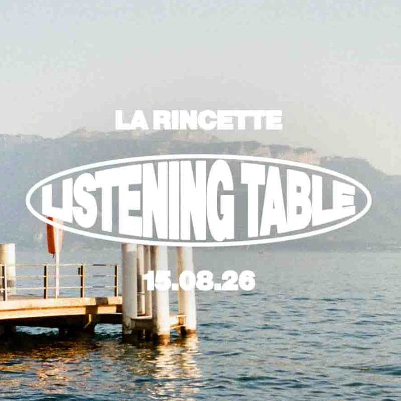 Cover Image for Listening Table - La Rincette