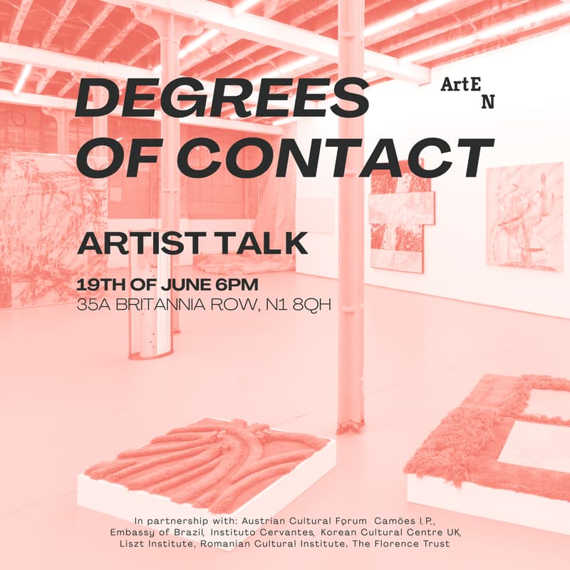 Cover Image for ArtEN | Degrees of Contact: Artist Talk 19 June 6-8PM