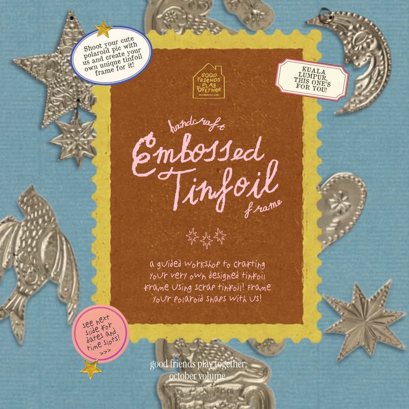 Cover Image for [Sat.] Embossed Tinfoil Frame!