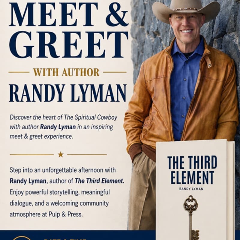 Cover Image for An Afternoon of Spirituality, Resilience & Personal Growth with Randy Lyman