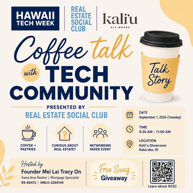 Cover Image for Coffee Talk: Tech Community x Real Estate Social Club