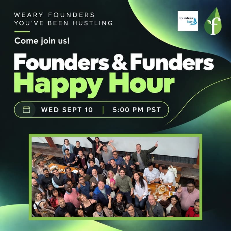 Cover Image for Founders & Funders Happy Hour!