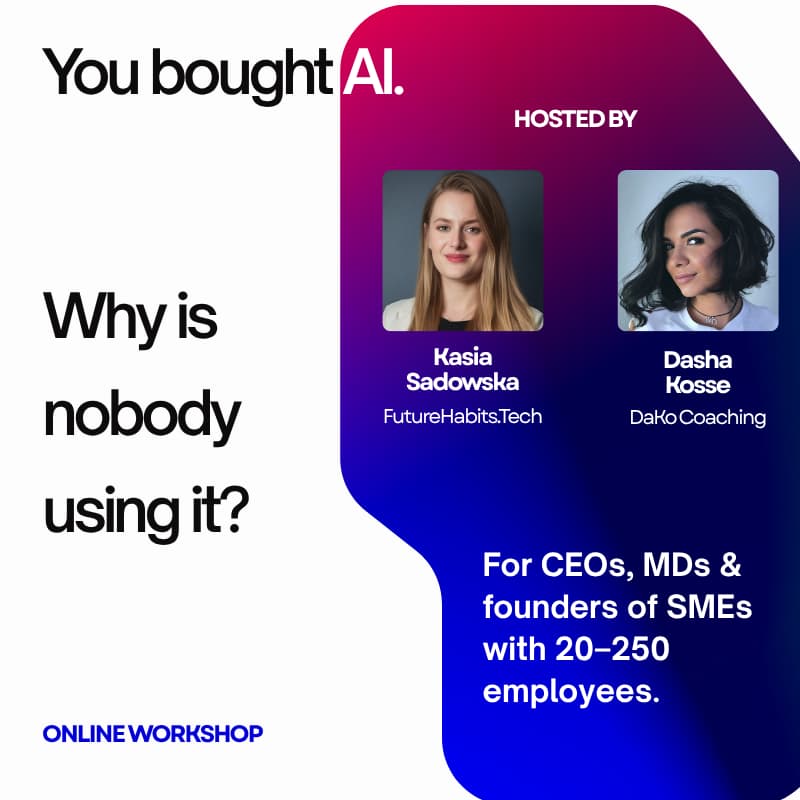 Cover Image for You bought AI. Why is nobody using it?