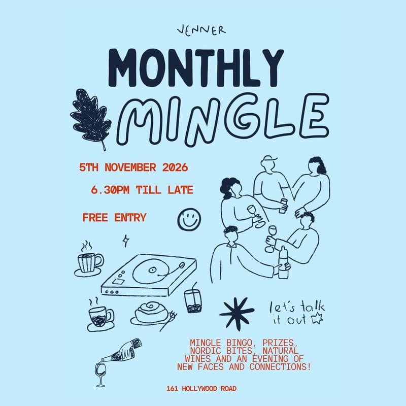 Cover Image for venner: monthly mingle november