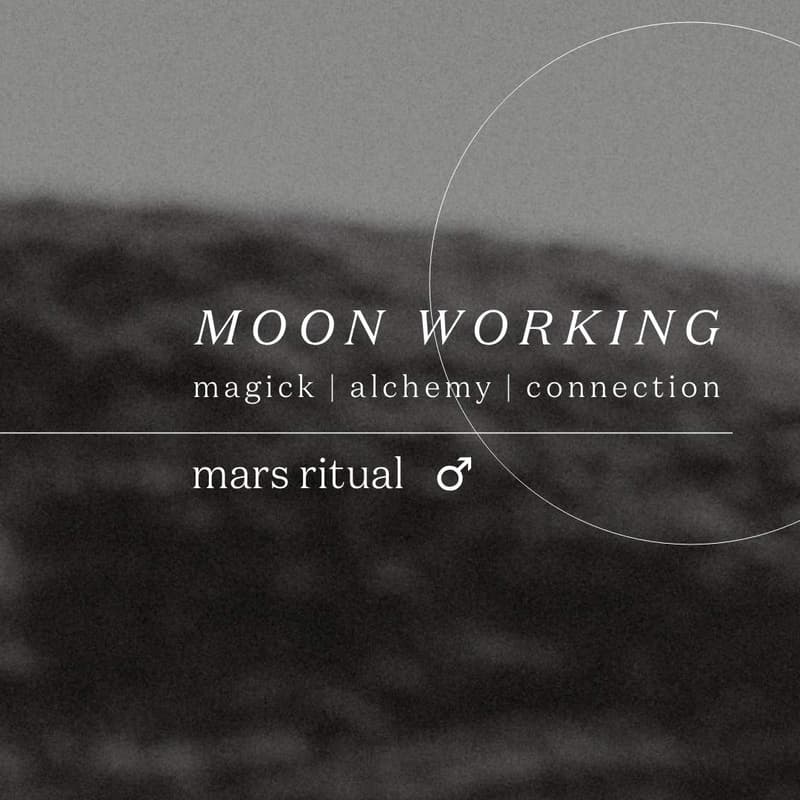 Cover Image for MOON WORKING | mars ritual