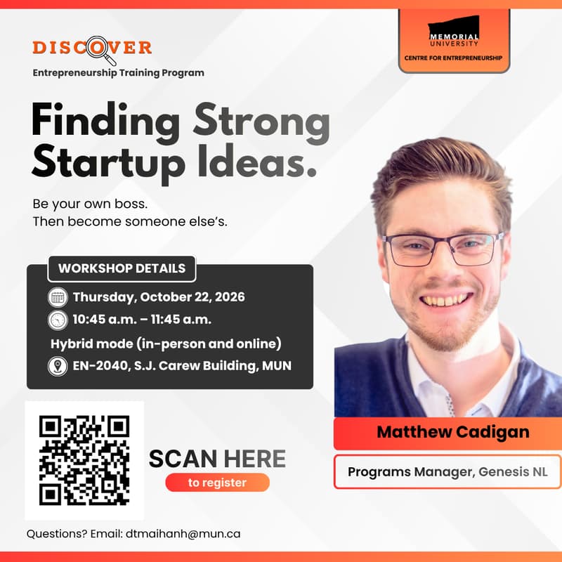 Cover Image for ETP Fall: Finding Strong Startup Ideas