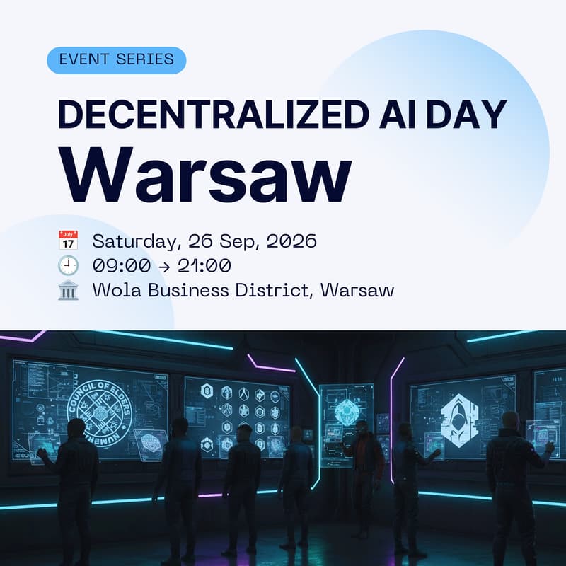 Cover Image for Decentralized AI Day Warsaw