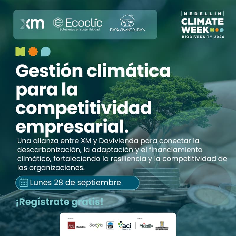 Cover Image for Gestión climática para la competitividad empresarial. Una alianza entre XM y Davivienda