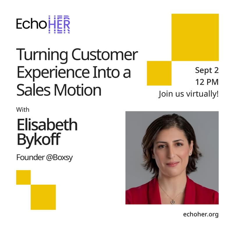 Cover Image for (Virtual) Turning Customer Experience Into a Sales Motion