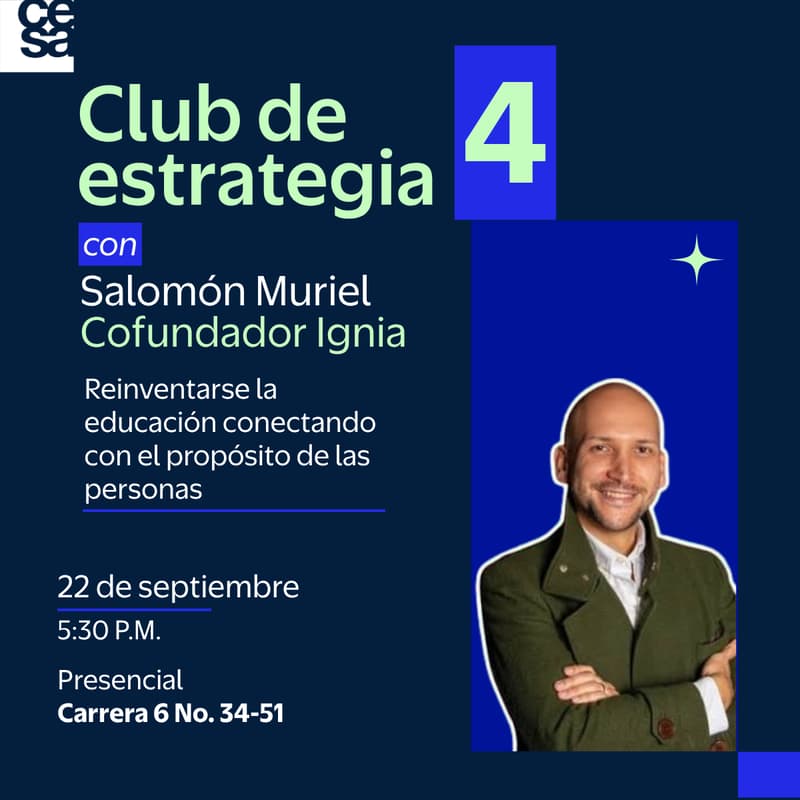 Cover Image for Club de Estrategia IV: Salomón Muriel