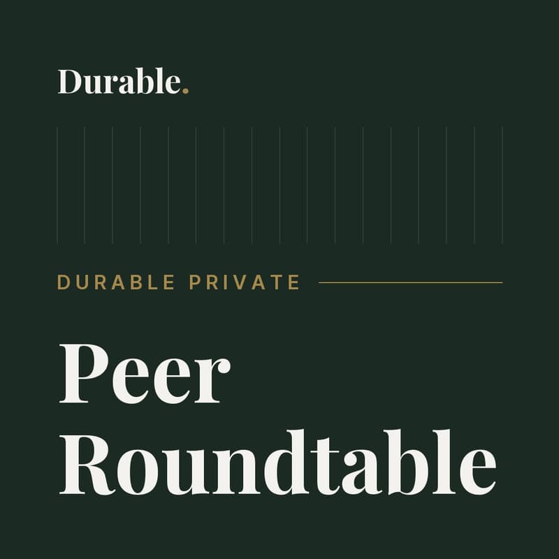Cover Image for November Peer Roundtable — Bring a decision. Weigh in on everyone else's. A board of your peers.