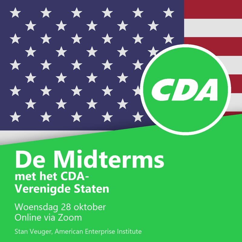 Cover Image for De Midterms met het CDA-Verenigde Staten