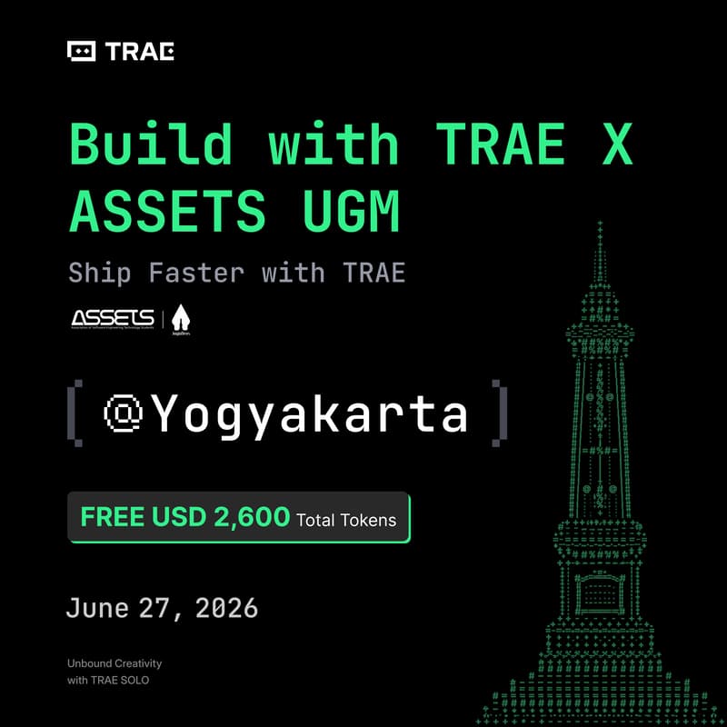 Cover Image for Build with TRAE X ASSETS UGM