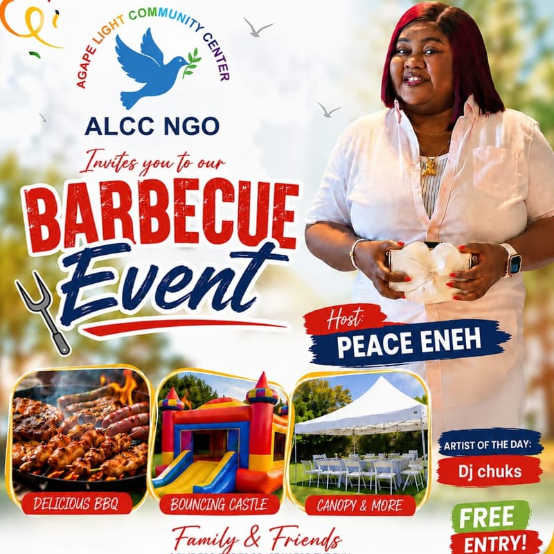 Cover Image for Free Barbeque Outdoor Party with Bouncing Castle