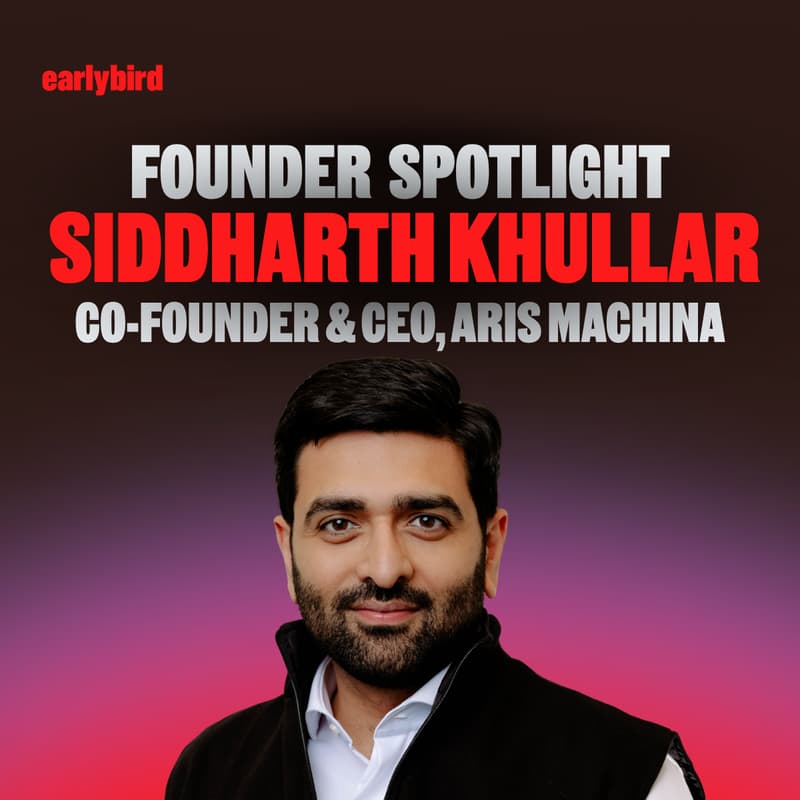 Cover Image for Founder Spotlight with Sid, CEO Aris Machina