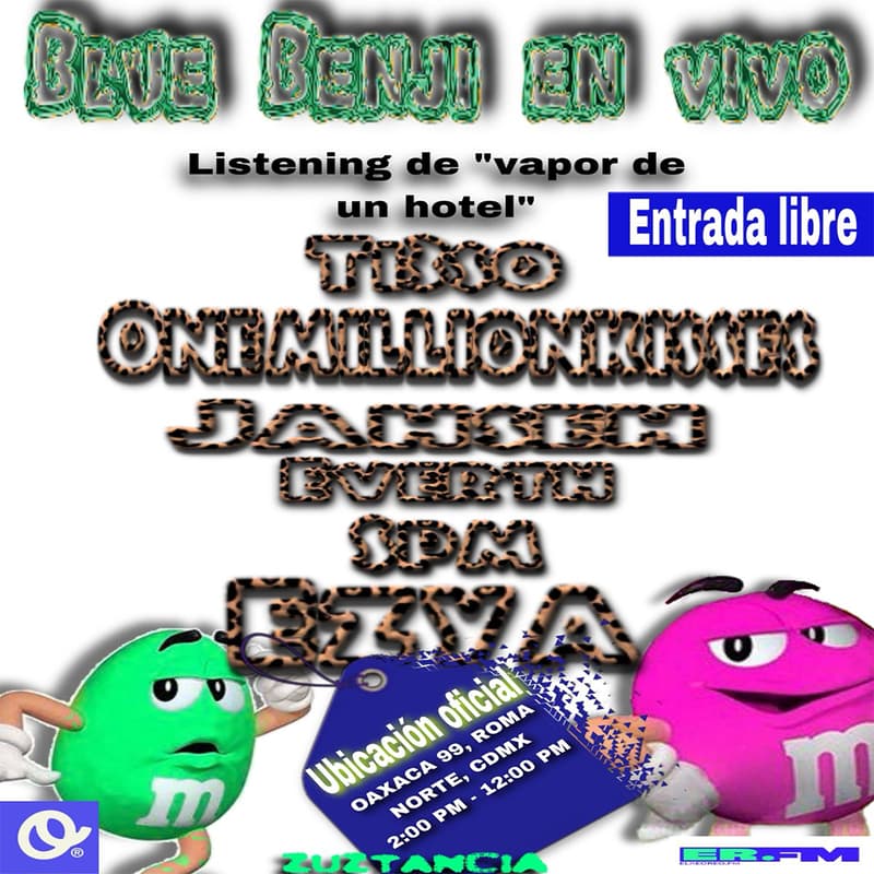 Cover Image for BLUE BENJI EN VIVO
