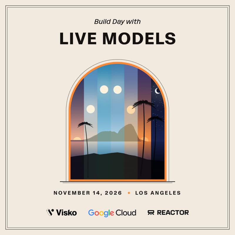 Cover Image for Build Day with Live Models | Visko x Google x Reactor