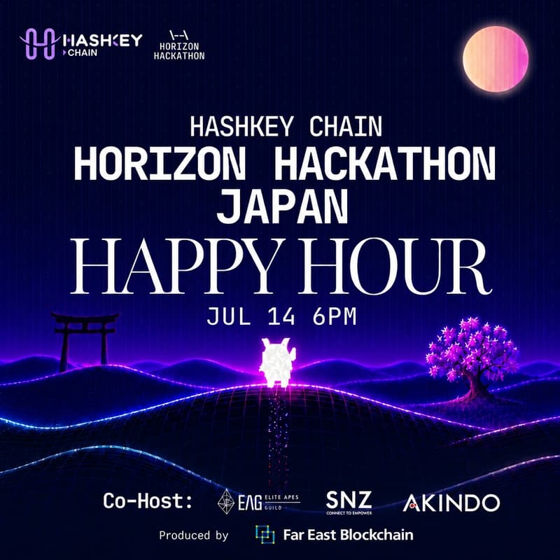 Cover Image for HashKey Chain Horizon Hackathon · Japan HAPPY HOUR