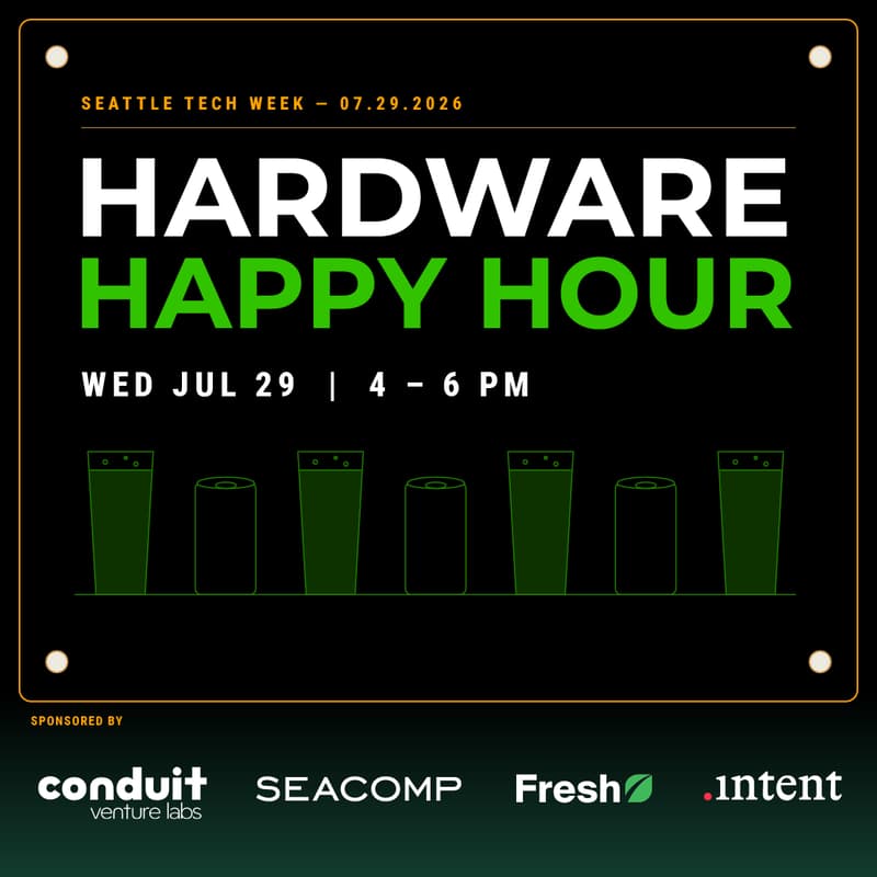 Cover Image for Hardware Happy Hour | SEACOMP, Conduit Venture Labs, Intent, Fresh Consulting