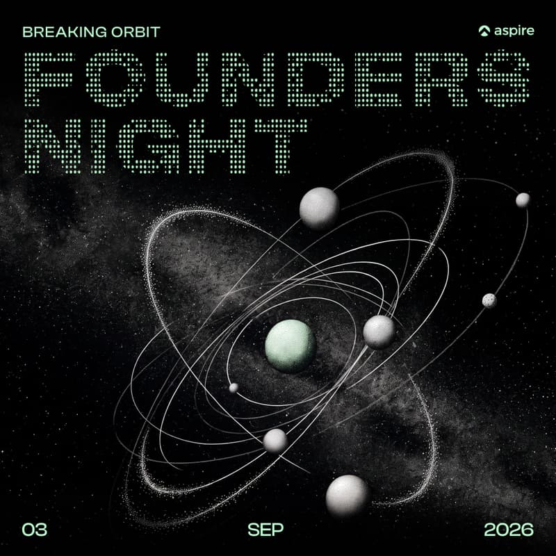 Cover Image for Founders Night: Breaking Orbit