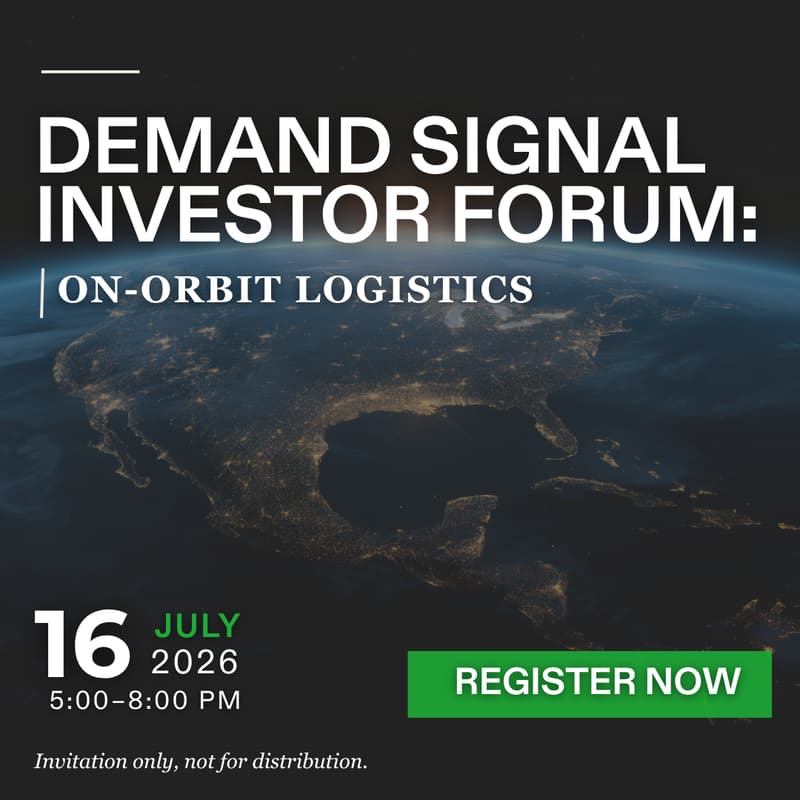 Cover Image for Demand Signal Investor Forum: On-Orbit Logistics