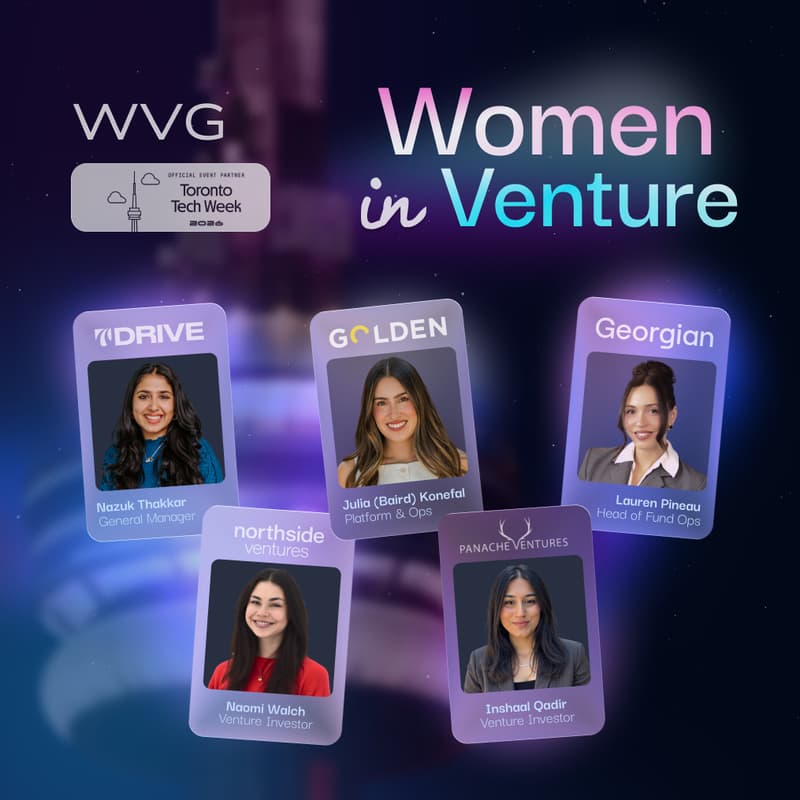 Cover Image for Women in Venture: Panel + Mentorship Mixer | Toronto Tech Week 2026