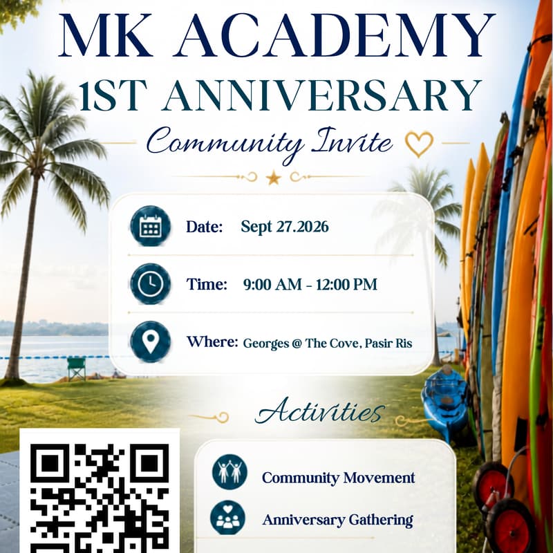 Cover Image for MKA 1st Anniv & Community Event