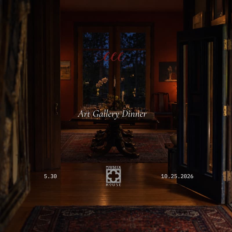 Cover Image for art gallery dinner