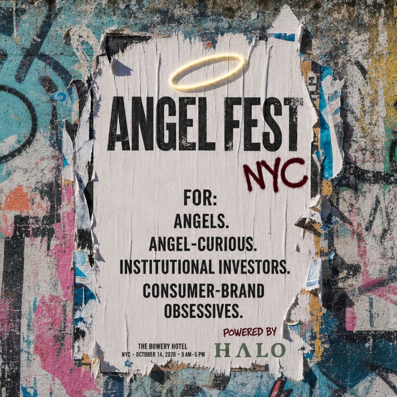 Cover Image for ANGELFEST NYC: A one-day summit for consumer obsessed early stage investors